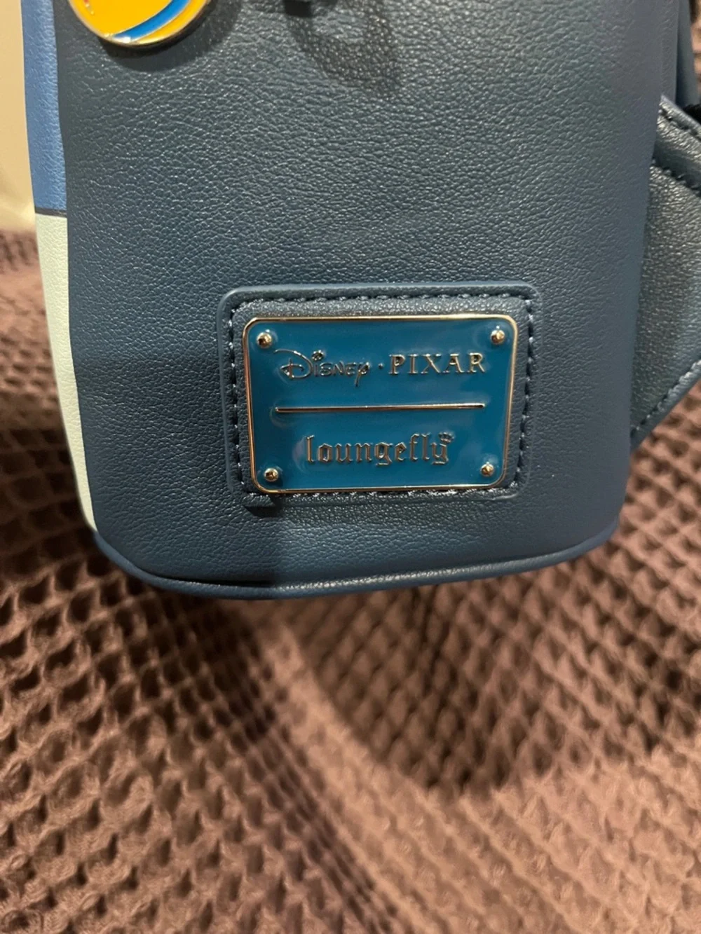 Toy Story Wall-e Up Monsters Inc Navy Blue Character Backpack Loungefly